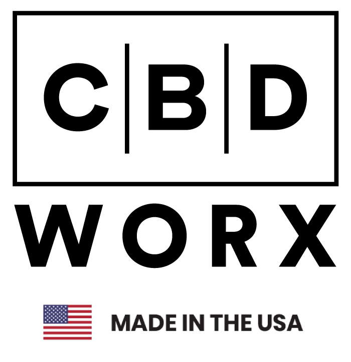 cbd worx logo made in the usa